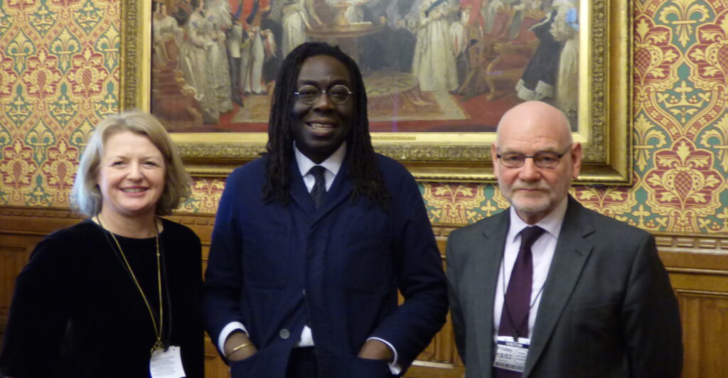 Karen Biggs, Lord Adebowale and Paul Hayes