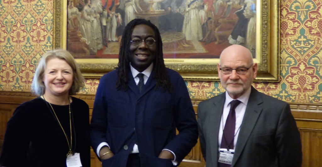 Karen Biggs, Lord Adebowale and Paul Hayes
